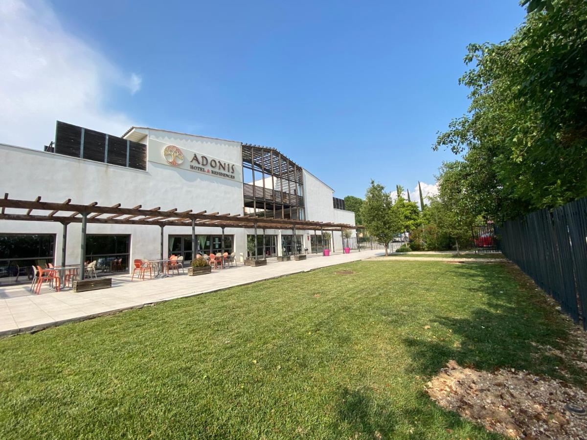 Les Terrasses D'Aix - Studio Avec Grande Terrasse Privee เออกีส์ ภายนอก รูปภาพ